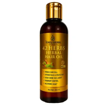 42 Herbs Herbal Hair Oil – Ayurvedic Hair Growth & Dandruff Control
