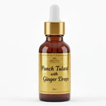 Pancha Tulasi Drops with Ginger – Ayurvedic Immunity Booster & Natural Detox Drops