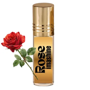 Imashine Rose Attar – Natural Gulab Perfume Oil for Men & Women | Long Lasting Alcohol-Free Floral Fragrance