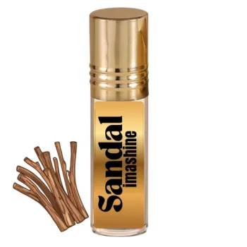 Imashine Sandalwood Attar – Long Lasting Natural Chandan Fragrance for Men & Women